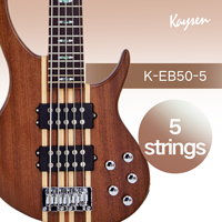 Wholesale 5 String Neck Through Body Electric Bass Guitars