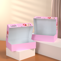 Boîte en Carton Blanc Écologique Personnalisée pour Donuts, Desserts, Puffs, Sushis, Gâteaux et Mochi