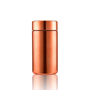 RTCO Bouteille cylindrique chromée de qualité <span class=keywords><strong>alimentaire</strong></span> personnalisée en couleur 16oz 25oz 32oz 20oz et cuillère en plastique pour complément <span class=keywords><strong>alimentaire</strong></span> sain - Product Image 4