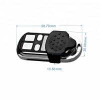 YET045 Émetteur sans fil RF étanche 433Mhz à code d'apprentissage pour portail automatique et télécommande de porte de garage