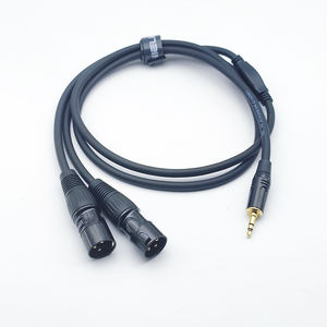 <span class=keywords><strong>สาย</strong></span>แปลงเสียง 3.5 มม. เป็น XLR แบบ Y-Splitter ตัวแปลง TRS 3.5 มม. เป็น XLR ตัวผู้ 2 หัว ตัวแปลง XLR ตัวเมีย เป็น<span class=keywords><strong>สาย</strong></span>เสียง 3.5 มม. - Product Image 5