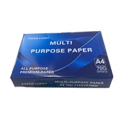 80gsm Doble A4 Blanco Multipropósito Fotocopia/Papel Bond 8,5x11 Tamaño legal para Impresoras y Copiadoras papel de oficina