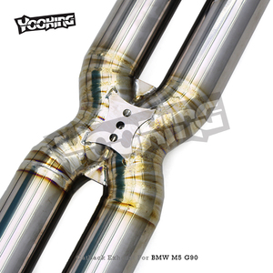 Scarico Valvetronic per <span class=keywords><strong>BMW</strong></span> M5/M6 G90/G99 LCI 4.4T silenziatore Catback titanio 2024-2025 con componente motore con valvola - Product Image 3