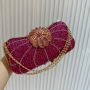 Borsa da Sera con Paillettes, Lussuosa Borsa con Diamanti Incastonati, Elegante Borsa a Tracolla Europea e Americana per Cerimonie - Product Image 5