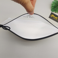 Sacs à fermeture éclair en PVC de haute qualité personnalise l'emballage de t-shirt sac à fermeture éclair imprimé personnalisé vente en gros sacs à fermeture éclair en PVC pour l'emballage des vêtements