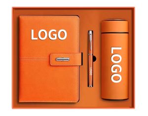 Notebook A5 kustom dan pena Set Eksekutif hadiah kantor untuk karyawan promosi bisnis perusahaan untuk pria - Product Image 5