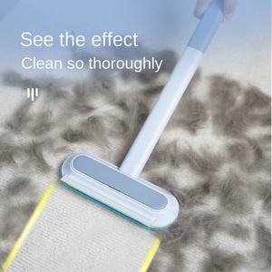 <span class=keywords><strong>Brosse</strong></span> multifonctionnelle en plastique autonettoyante pour les chats et les chiens Épilateur et autocollant - Product Image 3
