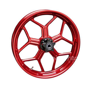 Rines de Motocicleta de Aleación de Aluminio Forjados Personalizados XL, Piezas de Motocicleta de Alta Calidad, Color Rojo <span class=keywords><strong>para</strong></span> Ruedas <span class=keywords><strong>Harley</strong></span> <span class=keywords><strong>Davidson</strong></span> - Product Image 3