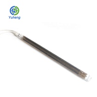 Lampe chauffante infrarouge en quartz à fibre de carbone électrique industrielle Yuheng 220 volts pour la fusion d'encre d'impression