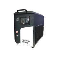 Máquina de Soldadura Láser de Fibra Portátil de 1500W con Sistema de Control Wei Hong y Componentes THK