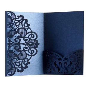 <span class=keywords><strong>Invitation</strong></span> de mariage en papier de soie doré, <span class=keywords><strong>carte</strong></span> dorée poudrée, <span class=keywords><strong>invitation</strong></span> de fiançailles ajourée, fabrication en usine - Product Image 1
