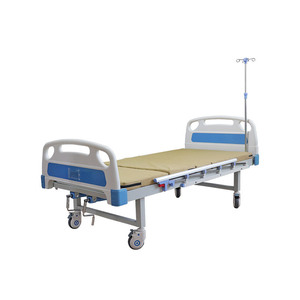 Age-friendly home care <b>bed</b>, elderly care <b>bed</b>, nursing home care <b>bed</b> with single and double hand crank backrest - Product Image 1