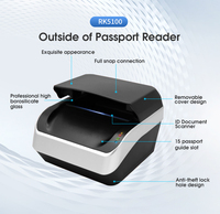 Lecteur-scanner de passeport OCR MRZ automatique portable SCANSMART RK5100 avec interface USB