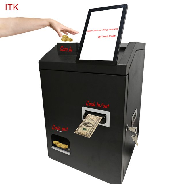 Touch Screen Payment Kiosks Multi-Functional Payment Terminal Cash Machine Self Service Kiosk Bill Acceptor Cash