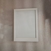Panneau de menu lumineux en plastique, 2 pièces, acrylique, pour fête, couverture de carte, table extérieure, porte-menu