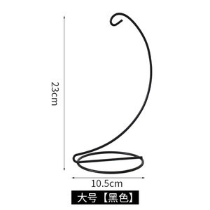 Support de suspension en métal pour plantes, présentoir en fil métallique, support réutilisable pour boules de verre et terrariums - Product Image 1