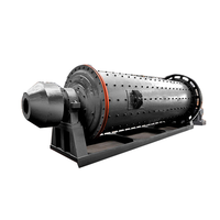 Broyeur à billes continu automatique pour minerais de terres rares 2100x4500 10TPH, largement utilisé pour le raffinage des poudres