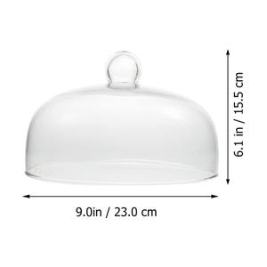 Support à gâteau en bois <span class=keywords><strong>de</strong></span> haute qualité avec dôme en verre pour gâteau par Abi Overseas - Product Image 3