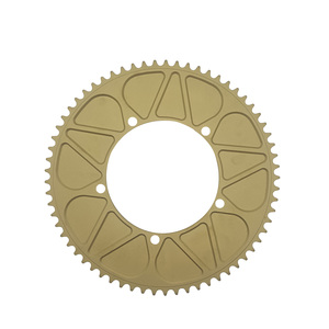 YOSHOKA New Arrival Track Bike <strong>Single</strong> <strong>Speed</strong> Fits to 1/8&quot; <strong>Chainring</strong> 144BCD Aluminum Alloy 7075-T651 with Ti-nitrited 49-75T - Product Image 2
