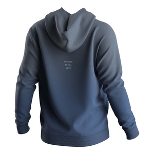 Sweat-shirt à capuche épais de mode extérieure avec poches, design par sublimation, vente en gros - Product Image 4