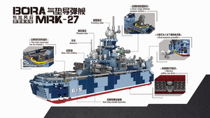 Đồ Chơi Lắp Ghép Quân Đội Bằng Nhựa, Đồ Chơi Xây Dựng Khối Kết Nối, Quà Tặng Giáng Sinh 06027 Xingbao - Product Image 3