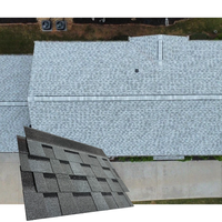 China Laminated Fiberglas Dachziegel 30 Jahre Lebensdauer Dekorative umwelt freundliche Asphalt dachs chind eln