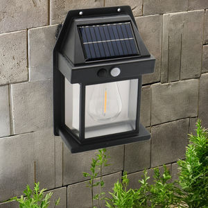 Lámpara de pared solar para exterior, sensor de movimiento de inducción de cuerpo humano, Bombilla de tungsteno, luz de pared, luz solar de jardín para patio de Villa - Product Image 1