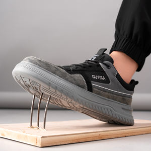 Botas de Trabajo Transpirables de Protección Industrial en Oferta, Zapatillas Deportivas Casuales con Puntera de Acero, Zapatos de Seguridad para Hombre - Product Image 6