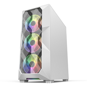 Boîtier d'ordinateur vide <span class=keywords><strong>ALSEYE</strong></span> au design spécial, refroidisseur 360, Big-Jony-W, couleur blanche, boîtier PC - Product Image 2