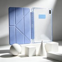 Étui de protection rabattable pour Samsung Galaxy Tab S9 FE Plus 12,4 pouces, compatible avec S9FE Plus S9 Plus S10 Plus X610 X616B X810 X820