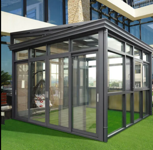 Moderna veranda esterna in alluminio con telaio in lega per Villa residenziale Hotel o cortile giardino <span class=keywords><strong>balcone</strong></span> recinzione Patio - Product Image 2