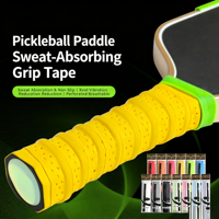 Bande adhésive pour raquette de pickleball, Overgrip Keel, Bande absorbante pour poignée, Bande antidérapante pour poignée de raquette de pickleball
