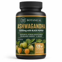 Poudre d'extrait de racine d'Ashwagandha, Withanolides 5, Adaptogène Naturel, Matière Première de Qualité Alimentaire, Vente en Gros, Approvisionnement en Vrac