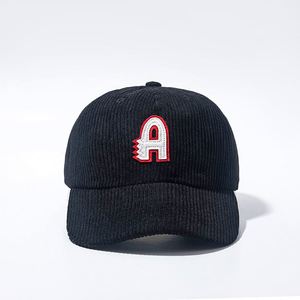 Casquette de baseball en velours côtelé personnalisable avec broderie de votre logo, design non structuré, fabriquée en Chine - Product Image 6