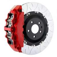 Kaliper Rem Pabrik Baru Aluminium Depan-8POT Rotor Mengambang Big Brake Kit GT8 untuk W204/W205/W211 E90/F10/F30/F90