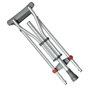 Béquilles sous-bras en aluminium durables, ergonomiques et légères pour l'aide à la marche à domicile, la santé et la mobilité quotidienne des utilisateurs - Product Image 1