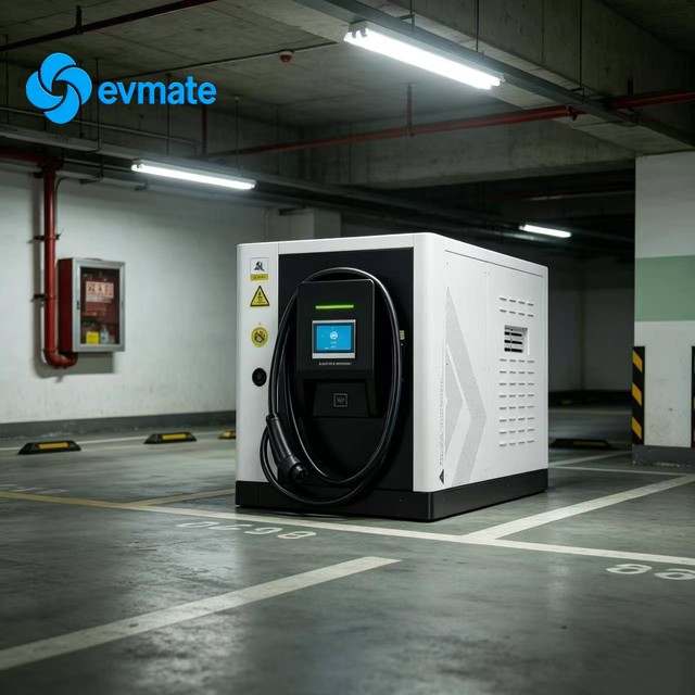 Mobile Battery Energy Storage EV Charging Station Integrated DC Fast Charger for Electric Vehicle