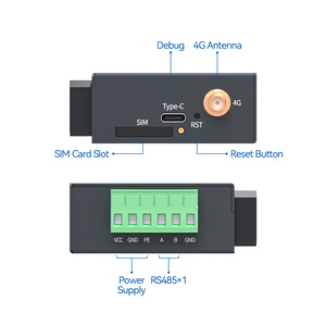 Router Inalámbrico Industrial 4G con Ranura para Tarjeta SIM, Puerto Serie RS485, Transmisión Transparente para M2M IoT, EP100 IoT Gateways EP100 - Product Image 3