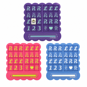 Tavola da Mahjong Americana Personalizzata con Lettore di Linee e Nome Personalizzato - Product Image 1