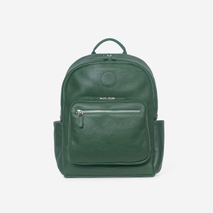 Low Price Genuine <b>Leather</b> <b>Backpack</b> Unisex Softback Minimalist Design Zipper Closure Daily <b>Large</b> Capacity <b>Backpack</b> - Product Image 4