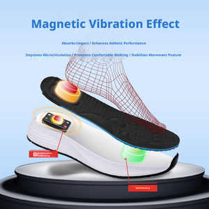 Scarpe da Corsa Sportive da Uomo con Punta Larga, Fodera in Mesh Traspirante, Fibbia Girevole e Supporto Ammortizzante a Risonanza Magnetica - Product Image 2