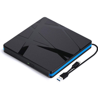 USB 3.0 tip-c Windows11 için harici DVD sürücü brülör kaydedici ve oynatıcı PC Laptop optik sürücü CD/DVD ROM DVD RW optik sürücü