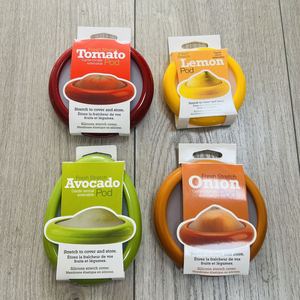 Boîte de conservation des fruits hermétique sans BPA Boîte de rangement de citron coloré Conteneur de stockage de fruits coupés réutilisable pour réfrigérateur - Product Image 1