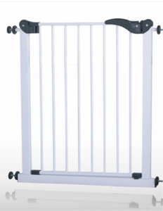 Barrière de sécurité pour bébé certifiée EN 1930:2011, barrière de sécurité pour enfant en plastique avec installation facile pour une utilisation domestique par les tout-petits - Product Image 2