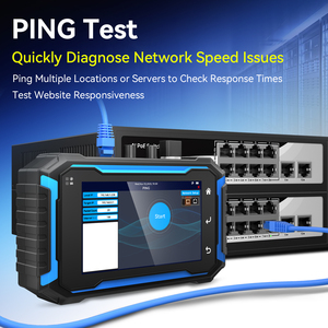Testeur de réseau OTDR NF-982, testeur de câble à fibre optique, puissancemètre optique, VFL, cartographie de câblage, test PoE, outil d'inspection Ethernet - Product Image 4