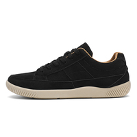 Chaussures de marche décontractées pour hommes, modèle tendance 2025, basses, respirantes, doublure en mesh, tige en cuir, haute qualité