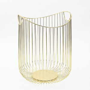 <b>Large</b> Metal Wire <b>Basket</b> with Open Design for Grocery Shopping, <b>Storage</b>, and Home Decor - Product Image 1