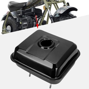 HIAORS réservoir de carburant à gaz avec <span class=keywords><strong>bouchon</strong></span> en acier inoxydable pour GX200 GX160 196cc Go-Kart Predator Engine Baja MB165 MB200 Mini Bike Pit Bike - Product Image 6