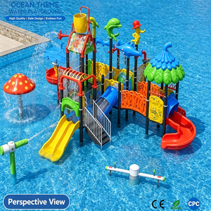 <span class=keywords><strong>Parque</strong></span> Acuático Grande al Aire Libre <span class=keywords><strong>con</strong></span> Toboganes de Agua <span class=keywords><strong>con</strong></span> Temática de Ballenas y <span class=keywords><strong>Delfines</strong></span> para Hoteles, Resorts y Parques Comunitarios - Product Image 5