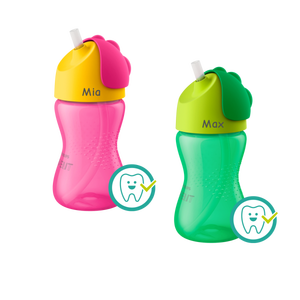 AVENT Bicchiere con Cannuccia con Nome (300 ml) - Product Image 3